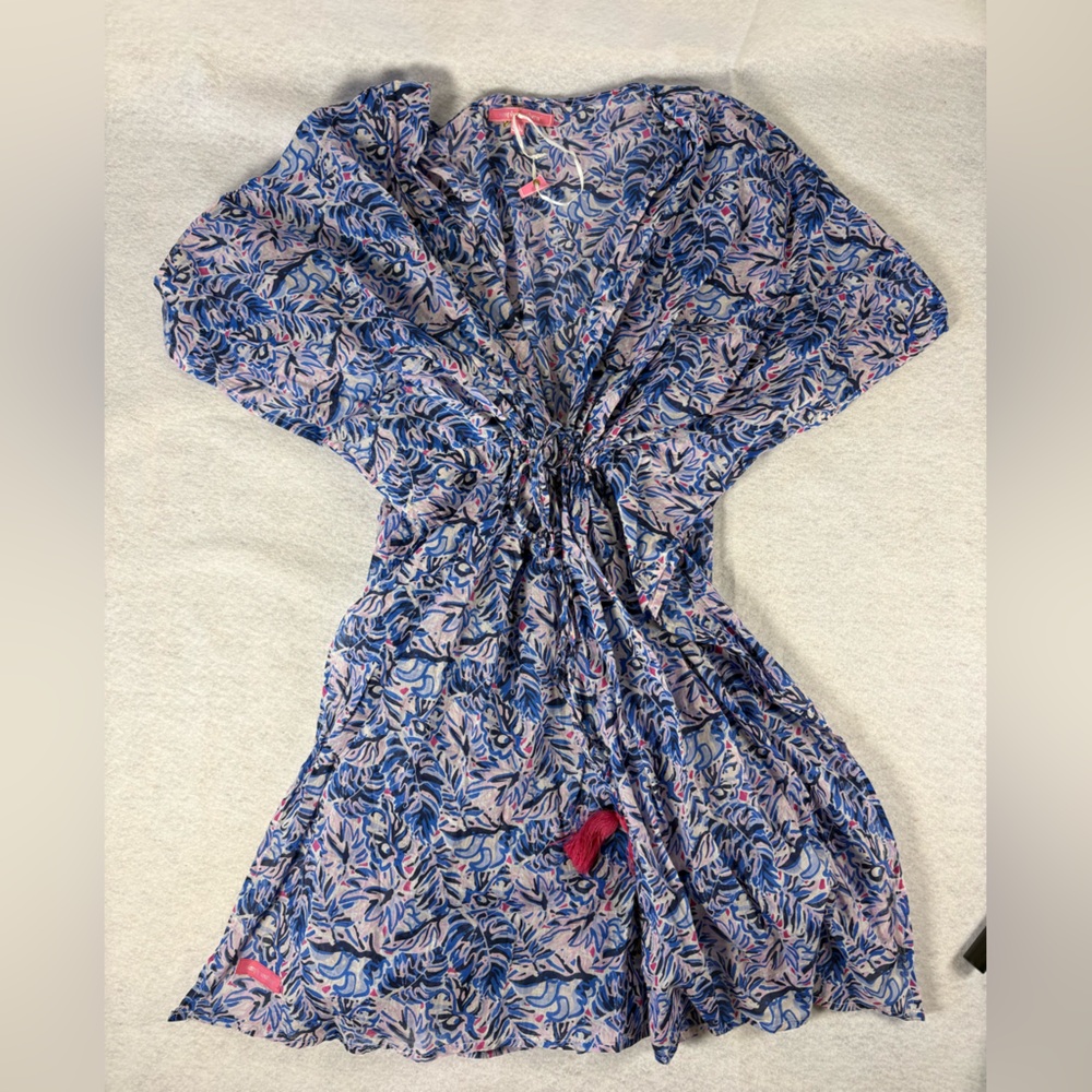 Simply Southern Blue and Pink Patterned Dress